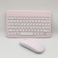 Teclado Bluetooth español, ratón gratis de 10 pulgadas para iPad Pro, teclados magnéticos de aire, Mini teclado inalámbrico portátil para PC y tableta