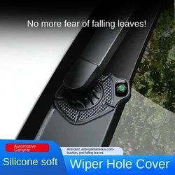 Car Windshield Wiper Hole Protective Cover Wiper Dustproof Protection Cover For Skoda Octavia MK2 MK3 2 3 A7 Fabia Karoq Kodiaq