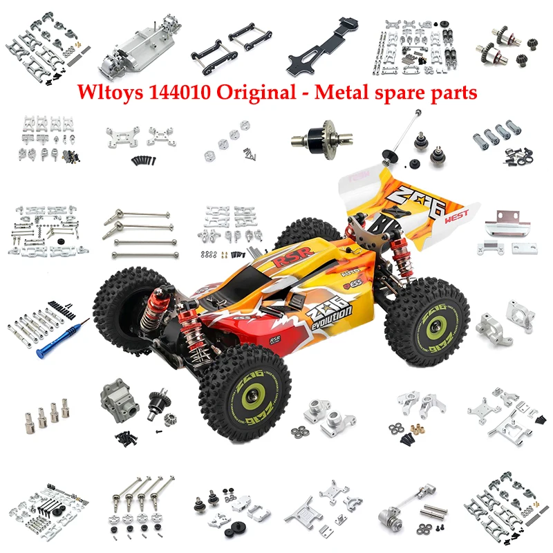 

Wltoys 144010 124019 124017 144001 144002 RC Car Upgrade and Modify The Shock Absorber Rc Cars for Adults Car Accessories