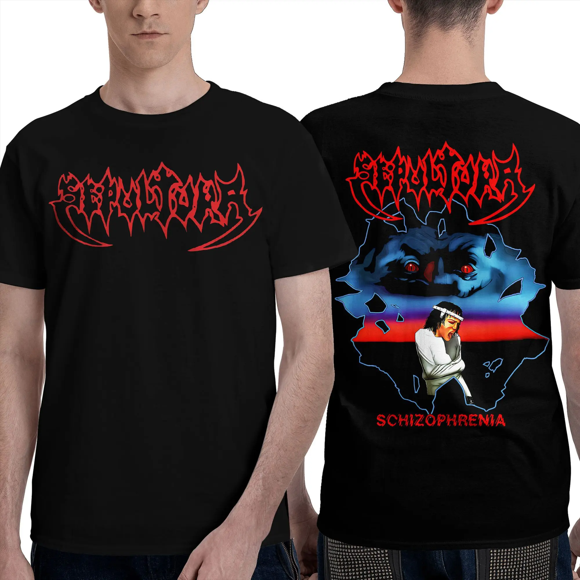 

Потрясающие футболки с логотипом группы Sepultura Heavy Metal для мужчин и женщин, хлопковая футболка с трэш-метал, одежда для взрослых