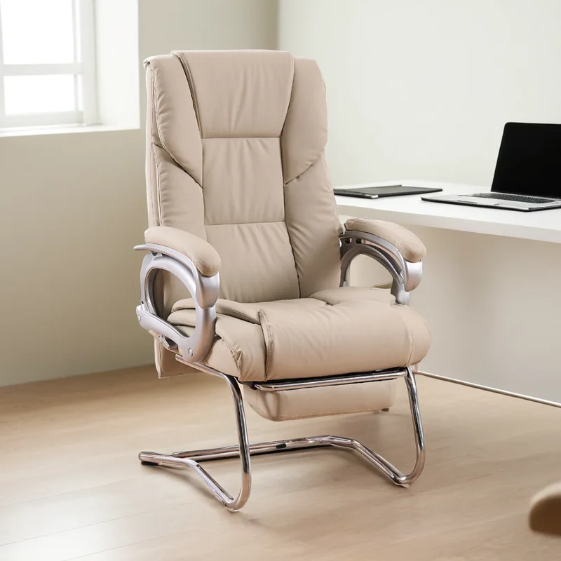 

Ottoman Nordic Computer Chair Leather Boss Study Study Comfortable Office Chair Executive Recliner Silla De Escritorio Furniture