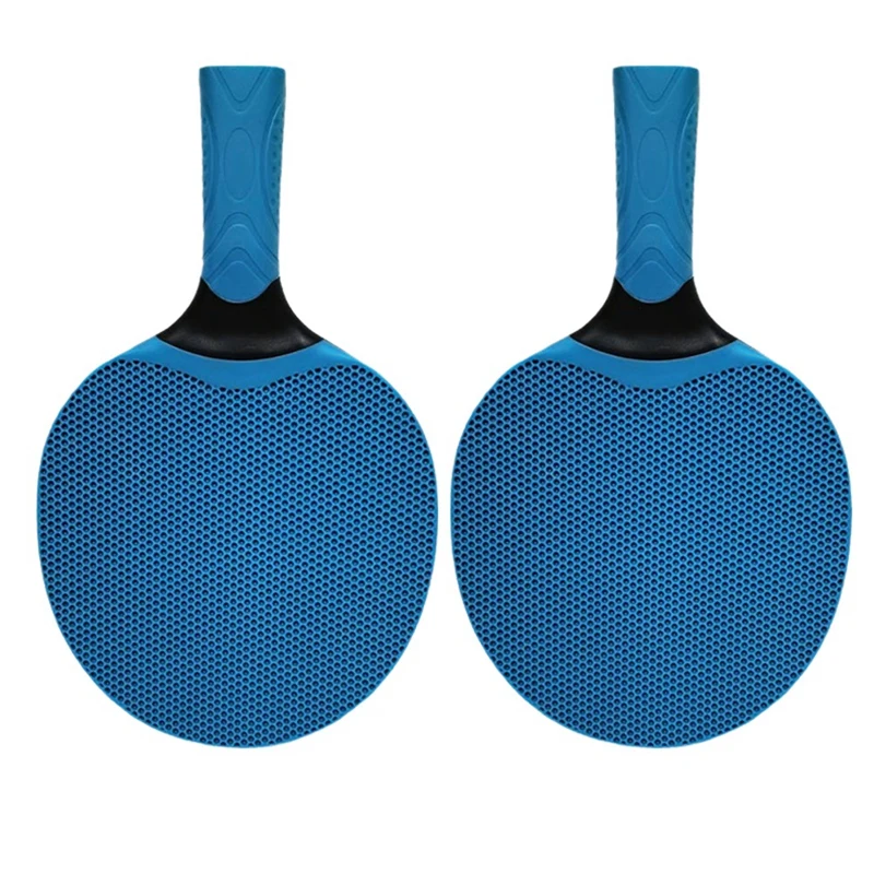 Sports Goods Silicone Multi-Color Table Tennis Rackets Suitable For Beginners In Training And Competition