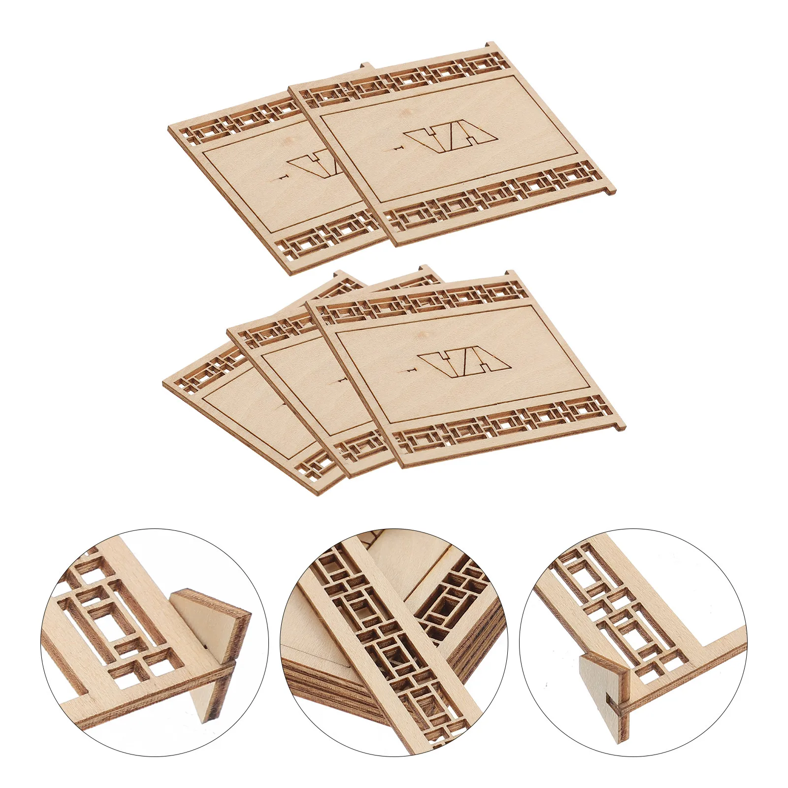 

5Pcs Exquisite Mini Screen Decor for Kids Bedroom Living Room Dining Room Miniature Home Setup Creative Gift Inspires
