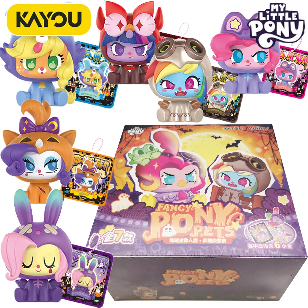 

Kayou Original My Little Pony Exquisite Hobby Trend Blind Box Popular Cartoon Character Mini Doll Surprise Collection Model Gift