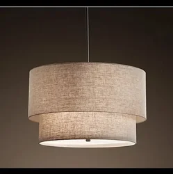 Modern Fabric Pendant Lights Hotel Shop Restaurant Japanese Cloth Chandeliers Living Room Hanging Lamp Fixture for Home Decor