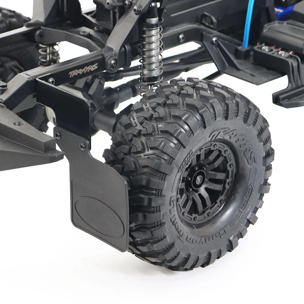 TRX4 Rubber Front and Rear Fender with Base Mounting Stents for 1/10 RC Crawler Car  TRX-4 Defender/Fort Bronco 2021 Part