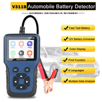Auto Diagnostic Tool Analyzer Tools Automotive Car Charging Load Test V311B 12V Car Battery Charger Tester Analyzer