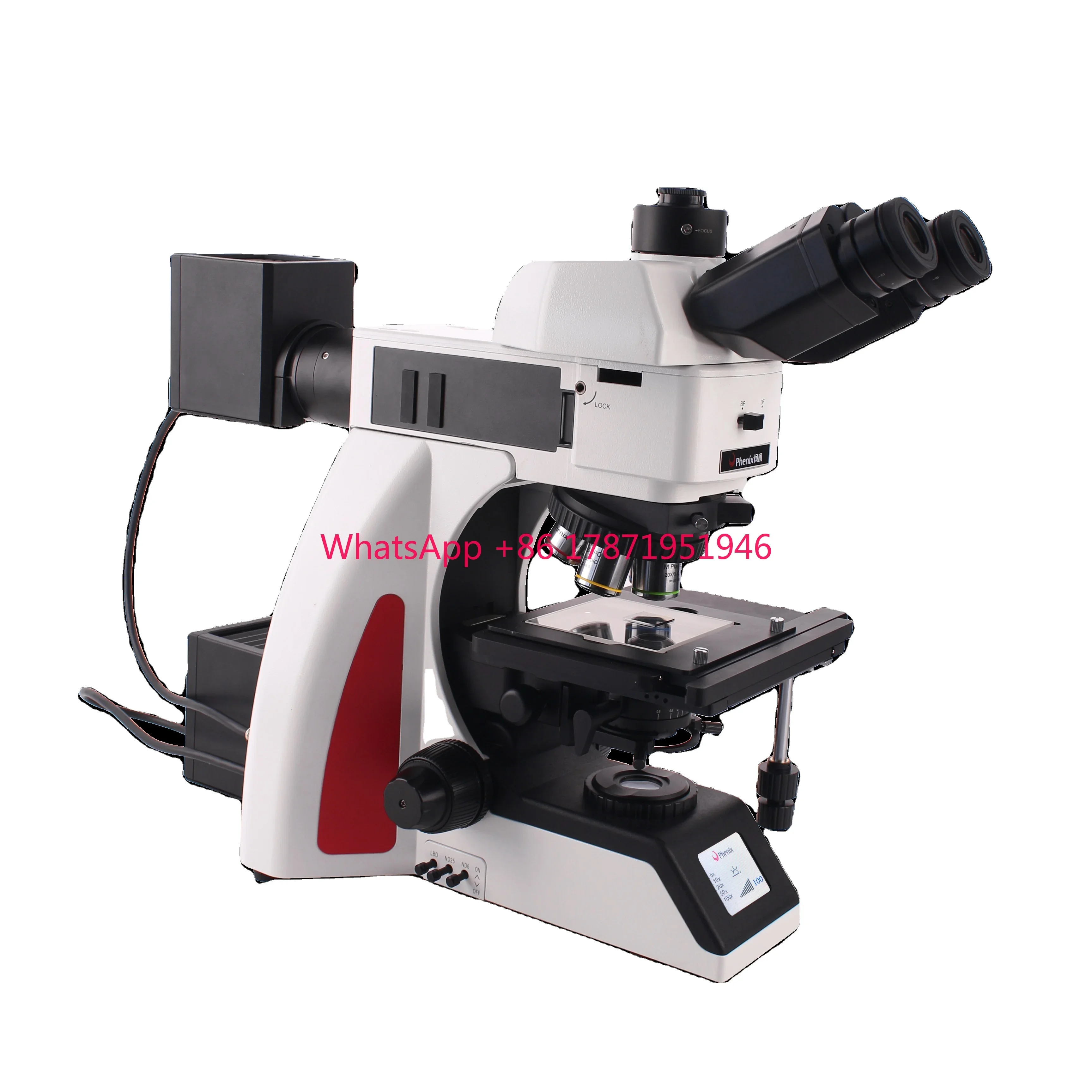 BMC600 1600X High resolution camera medical laboratory trinocular digital biological metallurgical microscope