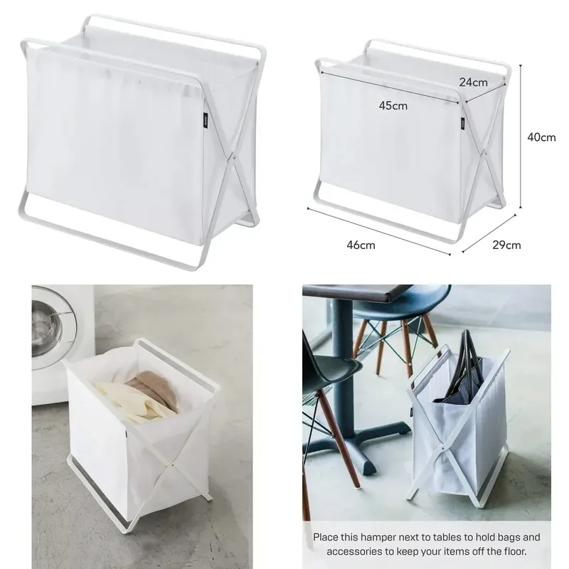 Household Tower Space Saving Storage Rack Floor Standing 16 Inch Steel 8.5 Gallons 32 Liters