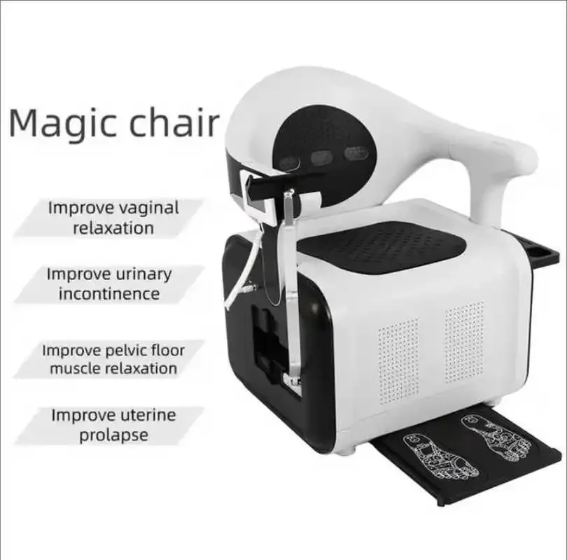 

2025 3 в 1 Ems Физиотерапевтическая клиника Тренировка таза Ремонт мышц пола Ems Кресло Тазовый дно Массаж ног Массаж спины Ems