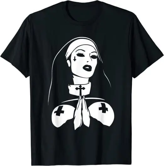 

NEW LIMITED Nun Sinner Witchcraft Magic Design Great Gift Idea Tee T-Shirt S-3XL