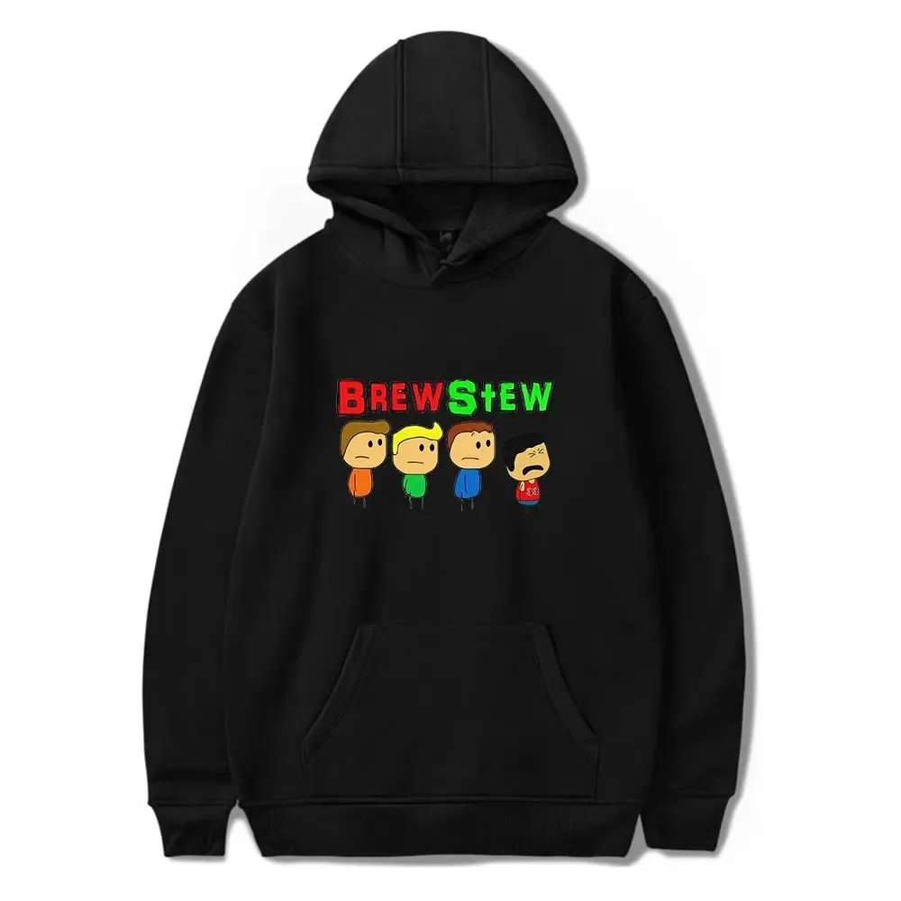 

Mulheres e homens Brewstew Hoodie moletom, pulôver de manga comprida, roupas da moda 2024