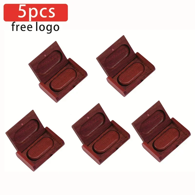 Red wood with box