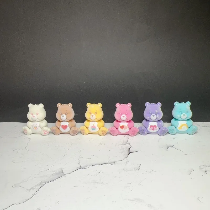 Care Bear Figure Plush Doll Bag Charm Pendant Keychain Hanging Toy