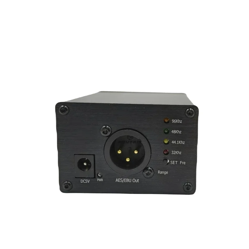 AES/EBU Analog To Digital Audio Converter Digital Audio Encoder Balanced Stereo Adjustable Output