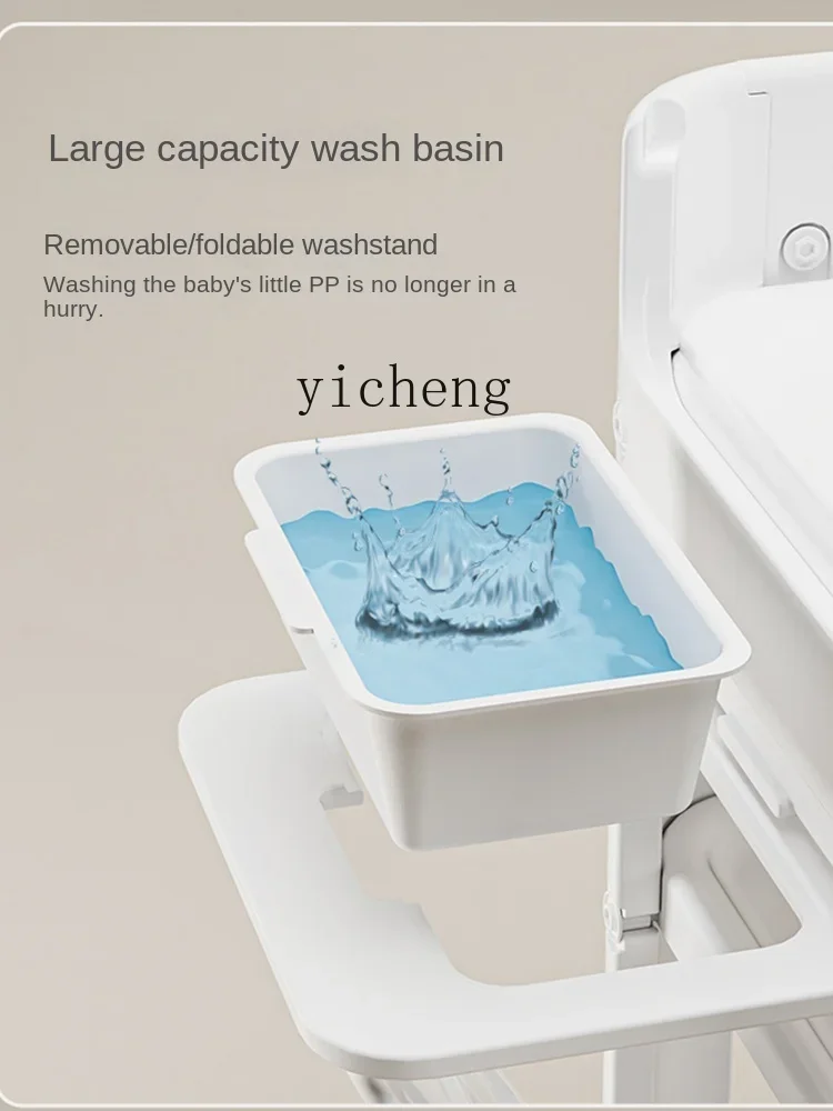 Picture 6: XL Baby Diaper-Changing Table Baby Caring Table Multifunctional Movable Bath Massage Integrated Baby Care Table