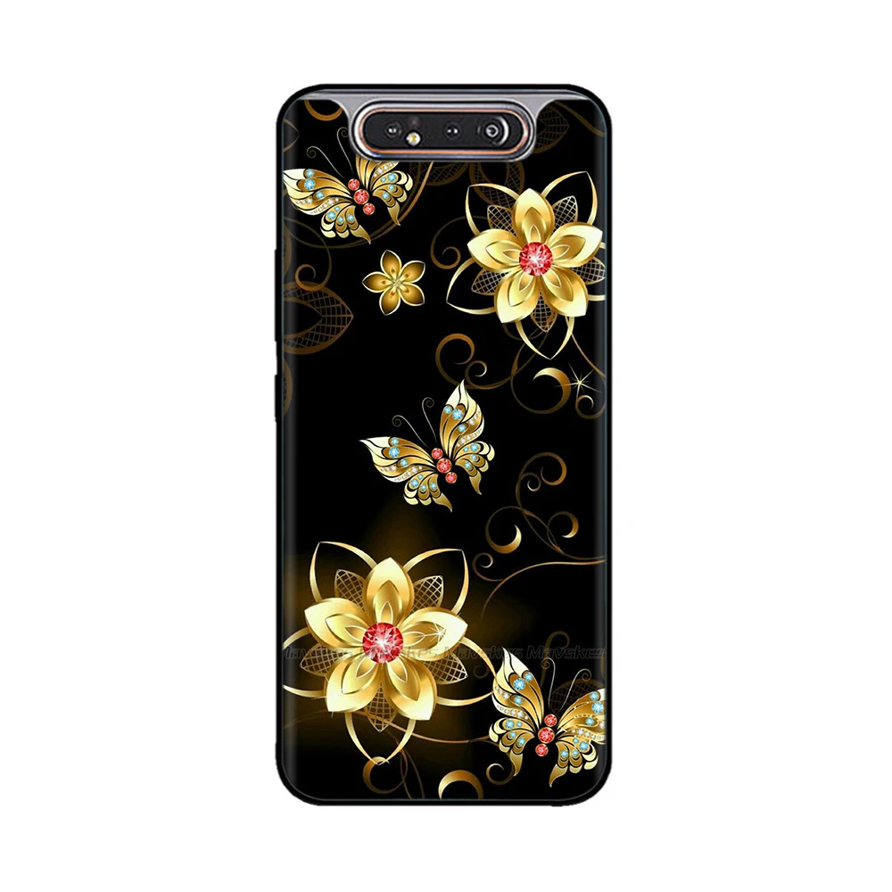 For Samsung Galaxy A80 Case Phone Cover Soft Silicone TPU Back Cases For Samsung Galaxy A80 A 80 Bumpers GalaxyA80 6.7 inch