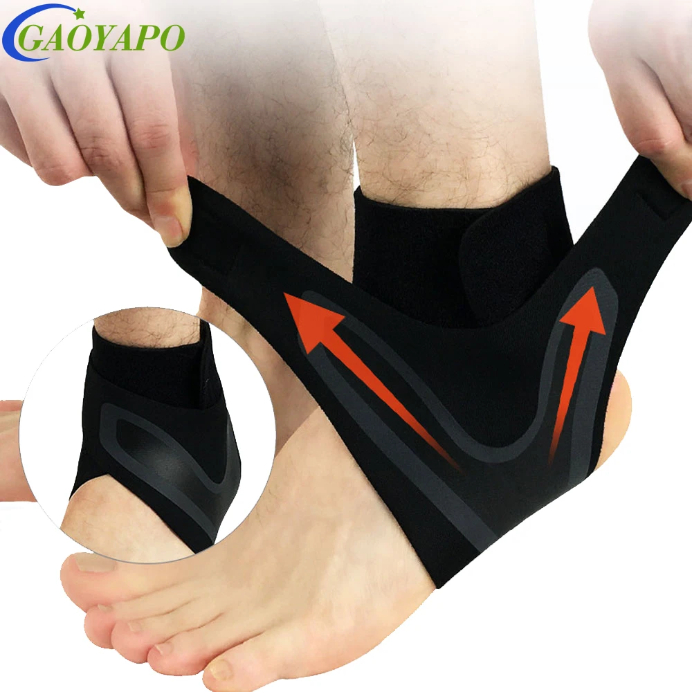 1Pair Ankle Support Brace for Women Men,Breathable Ankle Stabilizer Brace with Plantar Fasciitis Foot Socks for Sports,Workouts