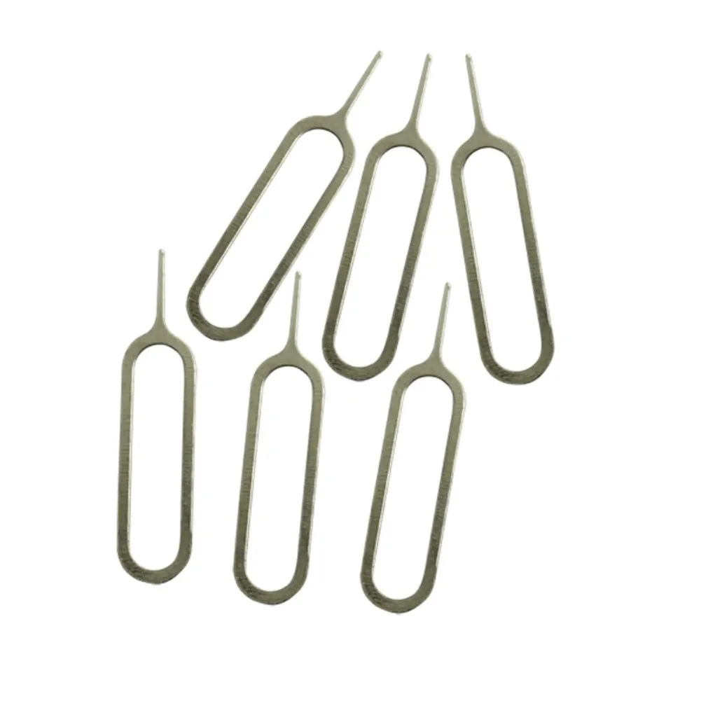 500 шт., экстрактор SIM-карты для телефона, из нержавеющей стали, лоток для SIM-карты, открытый штифт, игла, инструменты для ключей для аксессуаров для мобильных телефонов