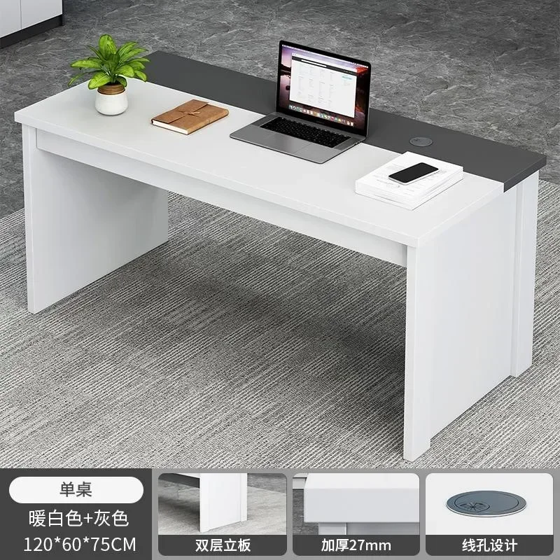 

Staff Office Desk 4-person Office Screen Desk Partition Computer Office Desk and Chair Combination Staff Table Multi-person