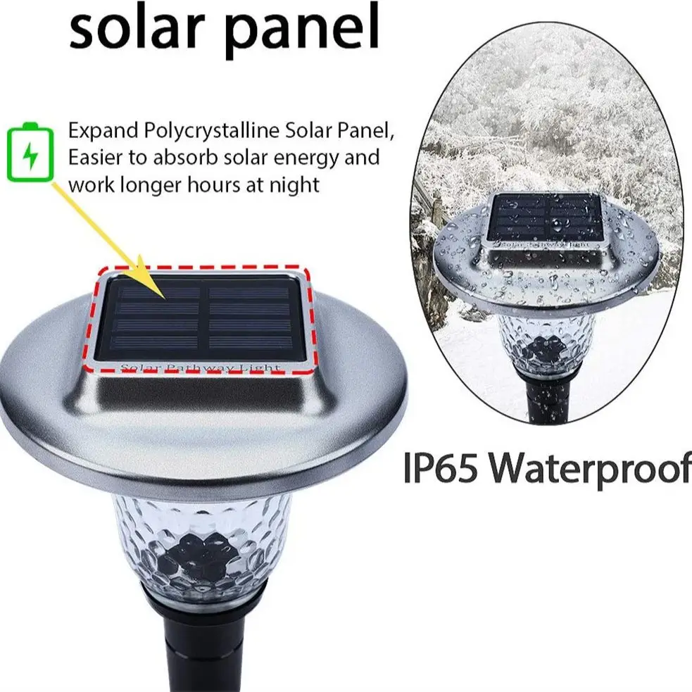 Inteligente bluetooth solar led paisagem luzes rgb luzes do jardim à prova dwaterproof água plugue da lâmpada para jardim casa passarela luz decoração