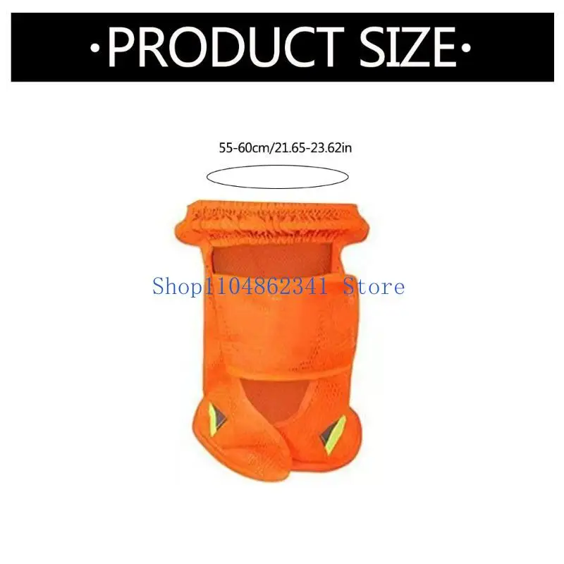 5asd درع شمسي للرقبة عالي الوضوح مع حماية للرقبة بشريط عاكس