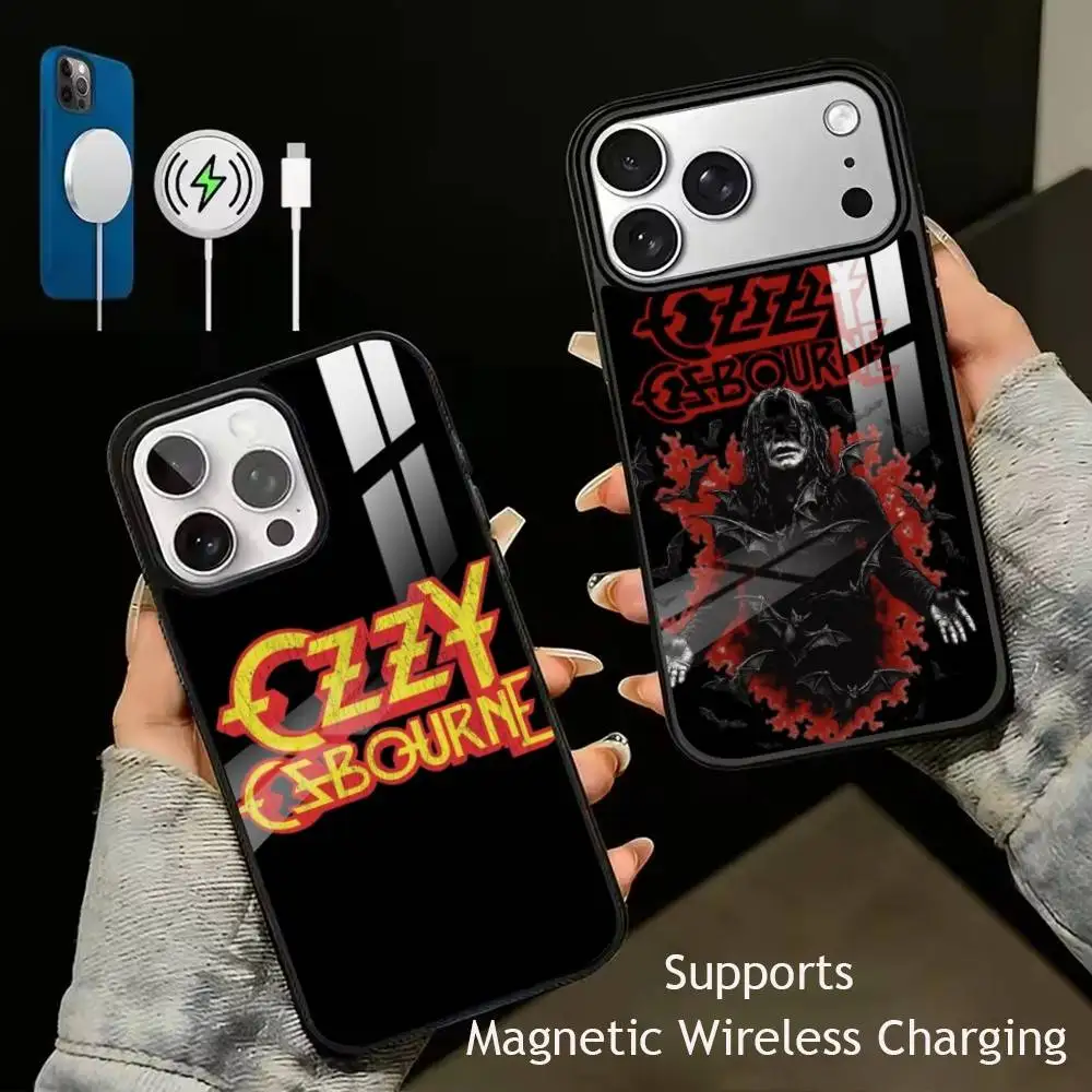

Music Band O-Ozzy Osbourne COOL Phone Case For iPhone17,16,15,14,13,12,11 Plus,Pro Supports Magnetic Wireless Charging