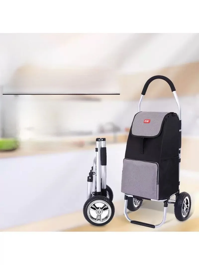 lightweight-folding-shopping-cart-vegetable-buying-car-small-pulling-hand-truck-with-rod-car-family-storage-utility-vehicle