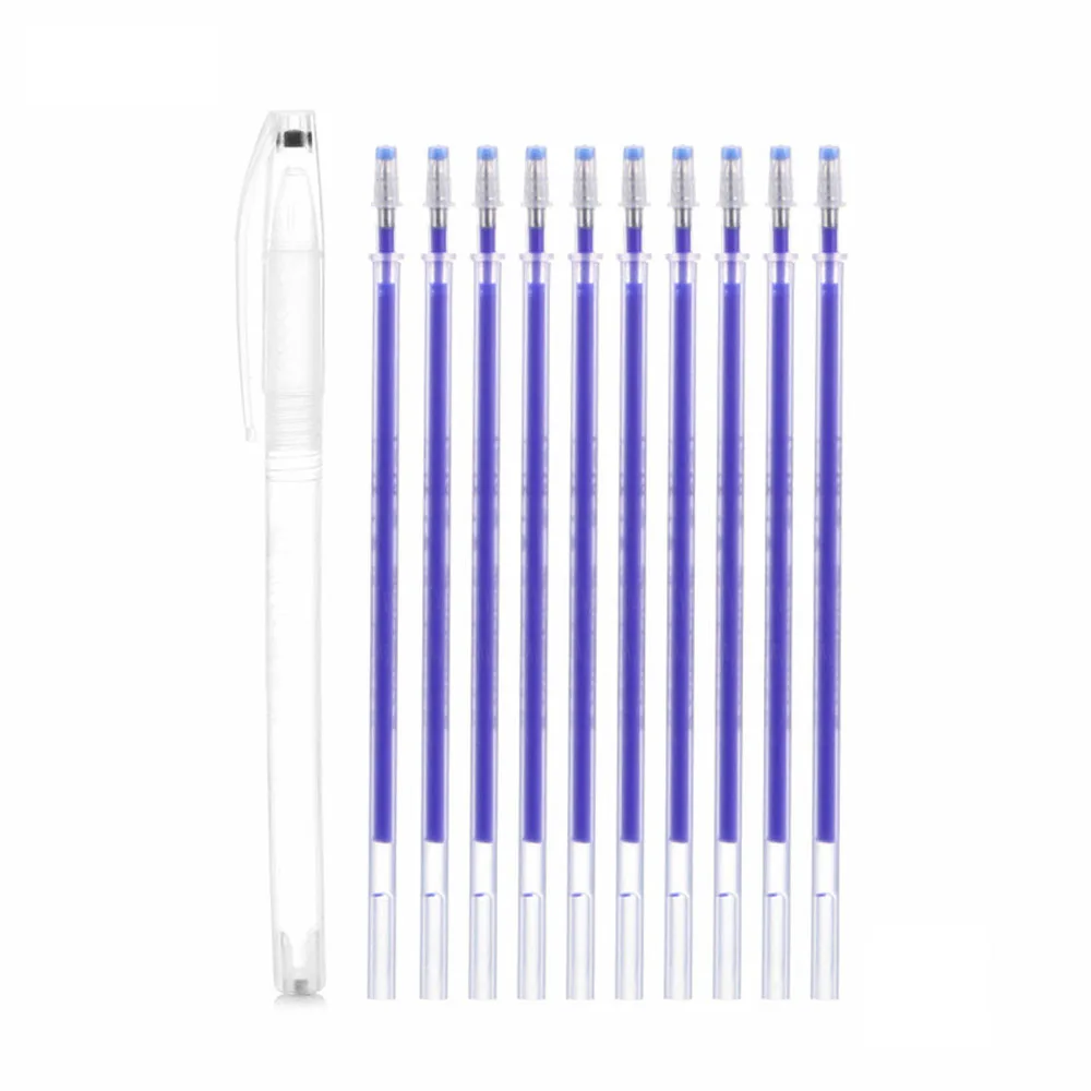Out High Temperature Disappearing Sewing Accessories Heat Erase Pen Refills Mark disappearing pen Fabric Marker Drawing Lines