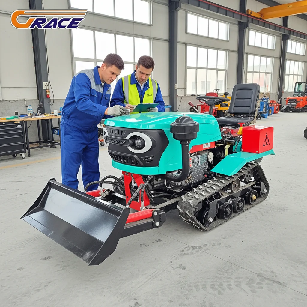 

Grace Competitive Price Crawler Tractor Excavator 25HP 35HP Mini Diesel Agricultural Machinery