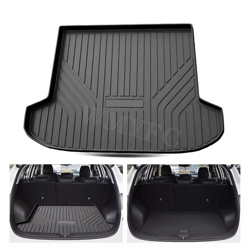 

TPE Trunk Frunk Mats For Hyundai Tucson 2015 2016 2017 2018 All-Weather Cargo Liners Car Boot Lower Compartment