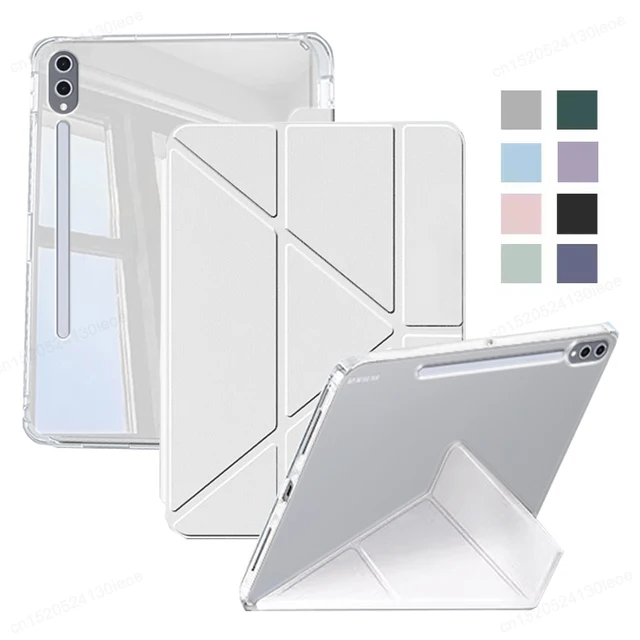Etui akrylowe na tablet Samsung Tab S10 S9 FE 10.9 Plus 12.4 13.1 cala Etui akrylowe na tablet Galaxy Tab A9 Plus S9 fe 11" Etui na pióro