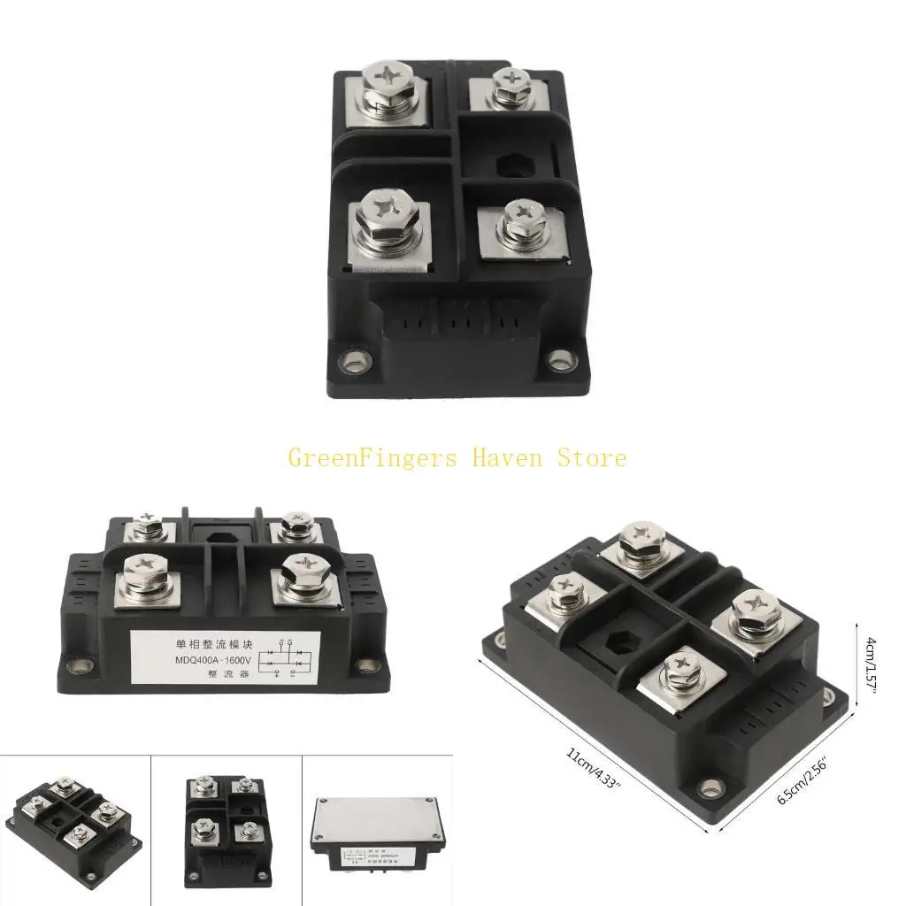 

F68D Single-phase Rectifier Bridge Module MDQ400A 1600V 4 Binding Post for IndustriaL
