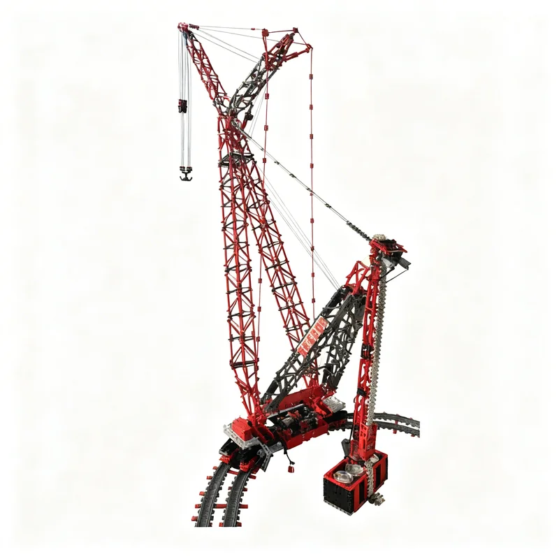 7512pcs MOC Technical Mammoet SK6000 Model Building Blocks Toy 3D Creative Birthday Assemble Craft Education Idea Collection