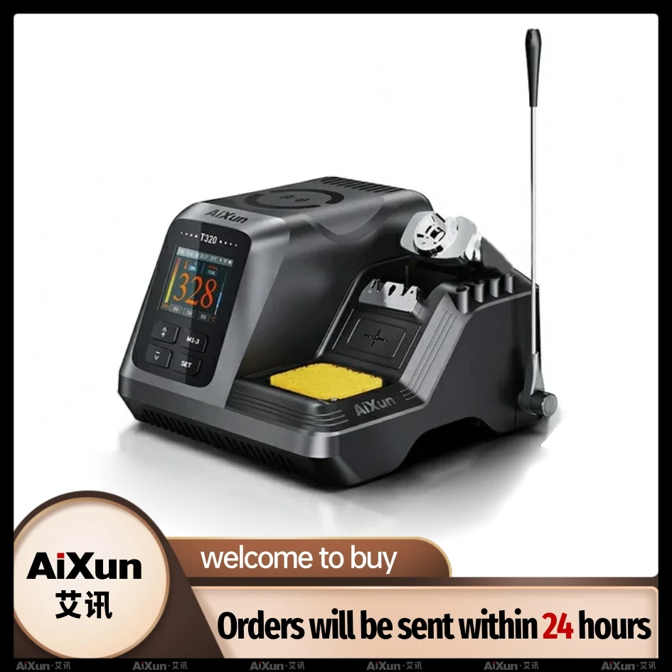 AIXUN T320 welding station 200W 2s rapid heating 2024 new version T245 T210 handle,mobile phone maintenance