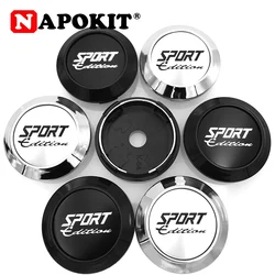 4PCS 64mm SPORT Rim Car Wheel Center Cap Dustproof Cover 60mm Inner Diameter
