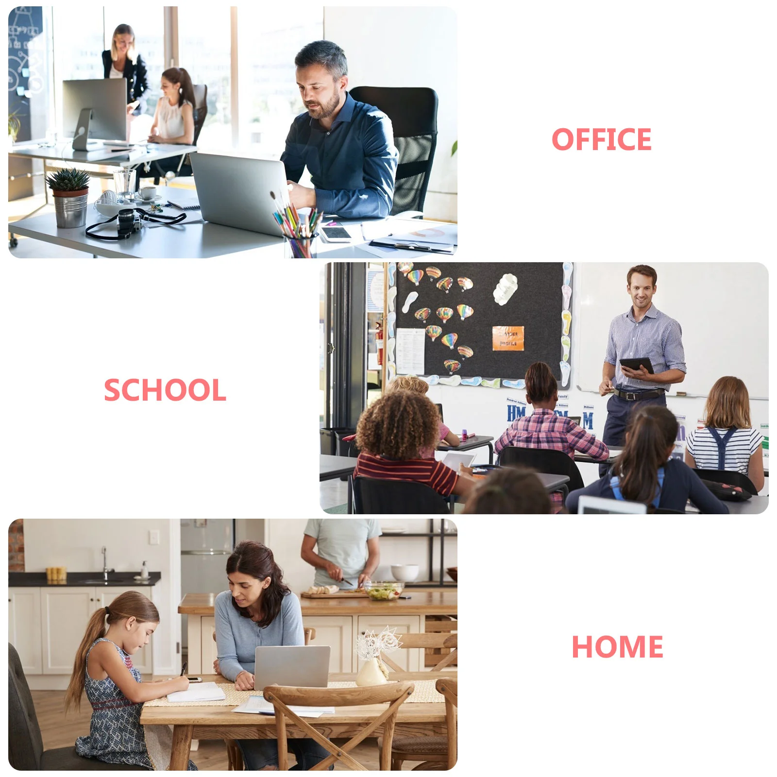 50 Pcs Love Mushroom Hole Binding Buckle Binder Clips Bulk College Ruled Notebook Notebooks Round Discs CD