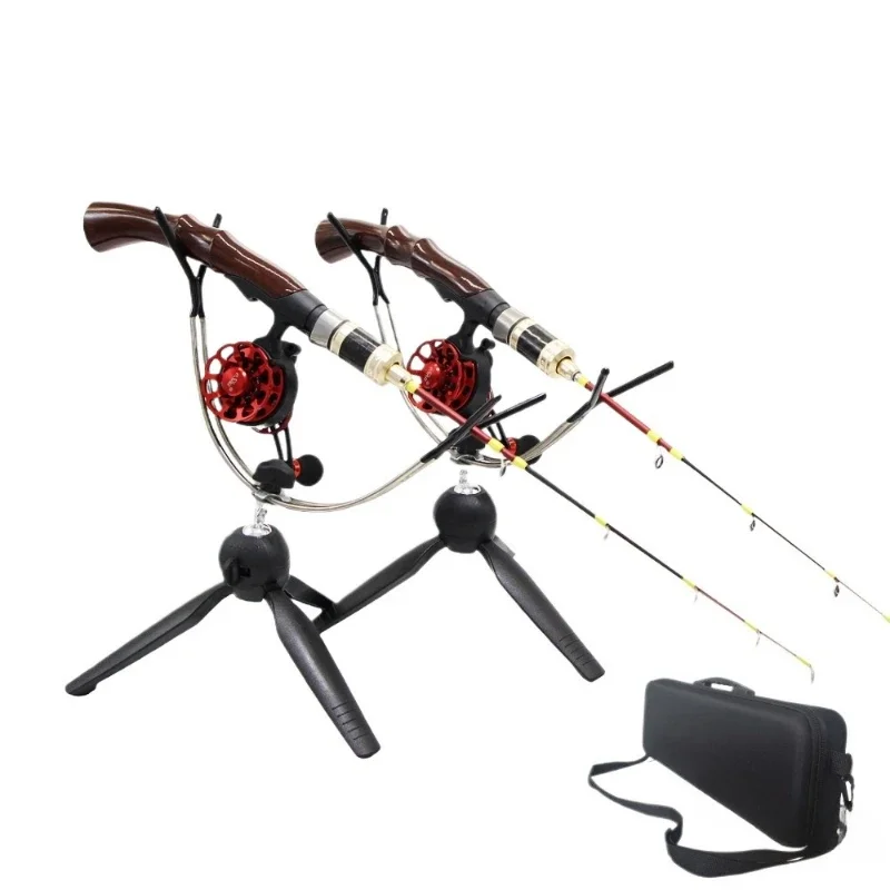 High-grade double straight handle G ice fishing rod full set winter fishin ice fishing