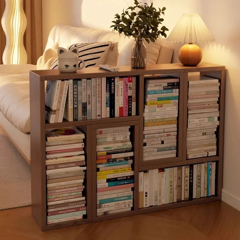 

Bookcase Bookshelf Floor Shelf Living Room Storage Cabinet Partition Sofa Bedside Lattice Corner Locker
