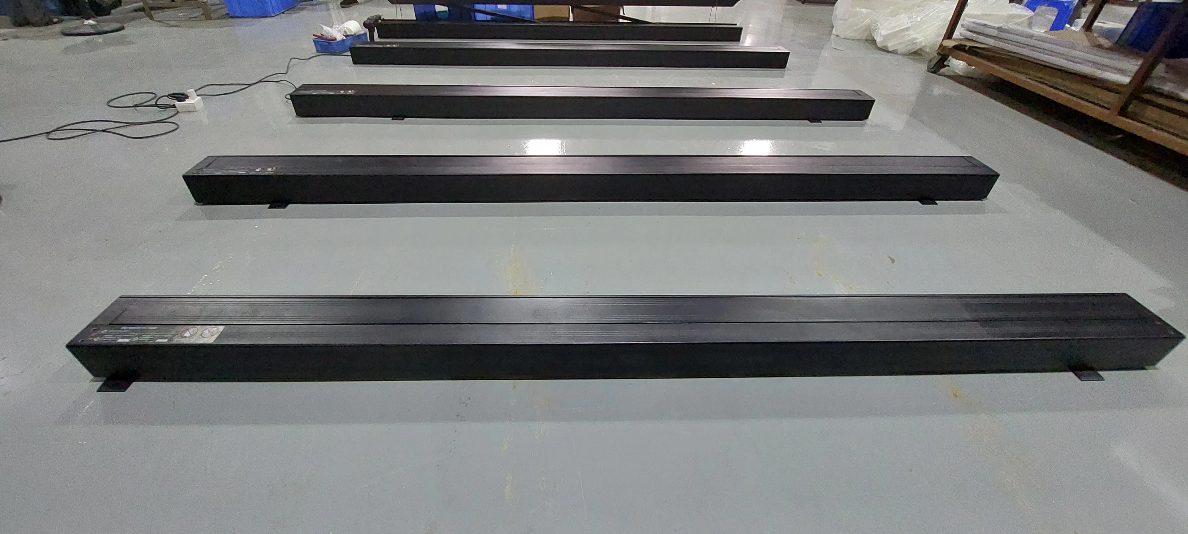 شاشة عرض أرضية مرتفعة مقاس 72-120 بوصة Alr Ust شاشة عرض بمحرك لرفع الأرضية الارتفاع 4K UST #5