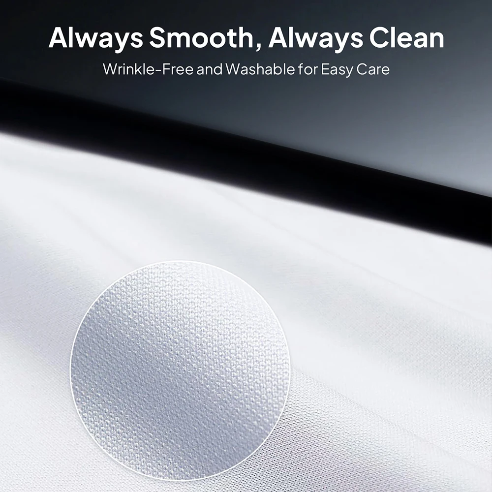 Экран для проектора из светоотражающей ткани, 72 дюйма, 84 дюйма, 100 дюйма, 120 дюйма, 130 дюйма