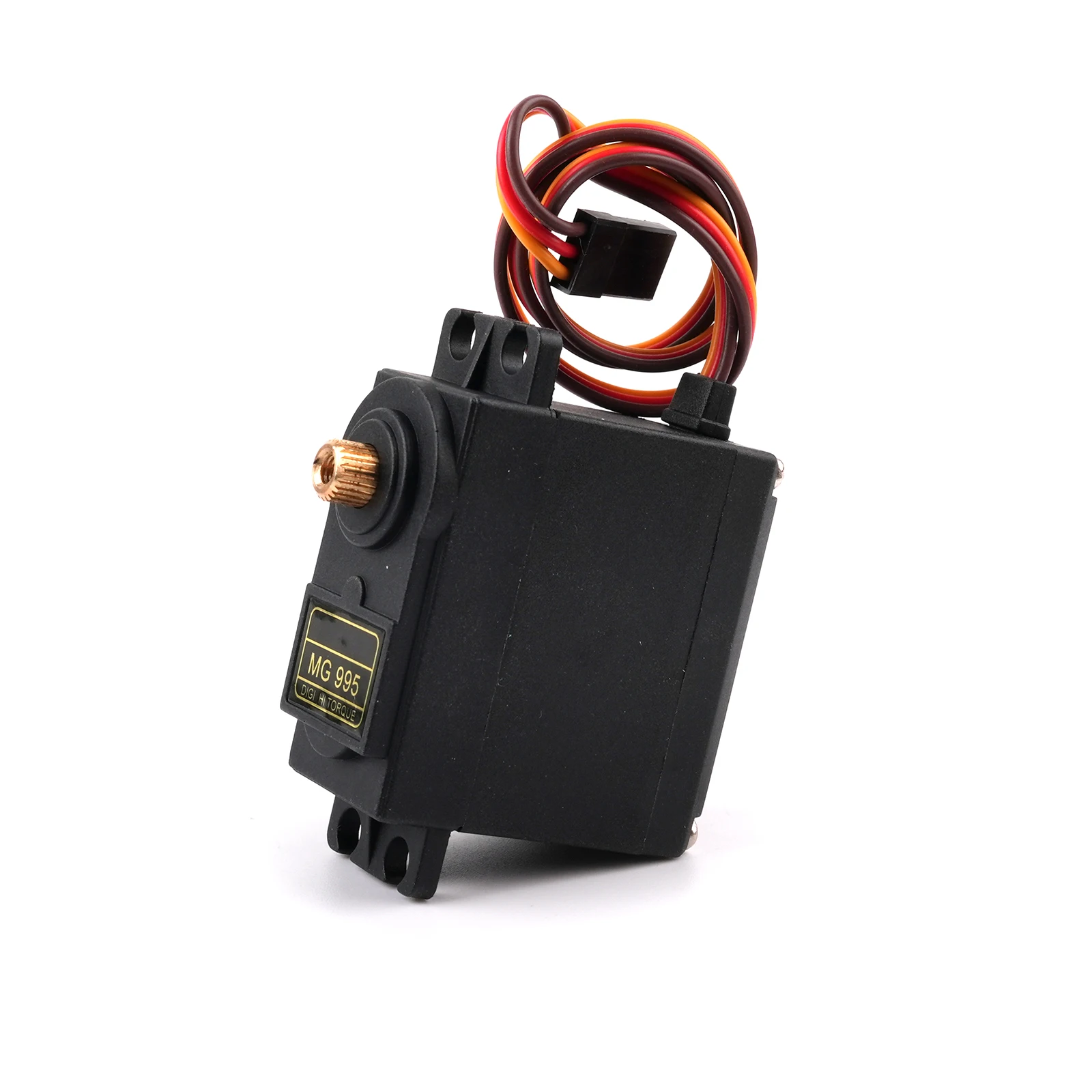 MG995 13KG RC Servo Standar Digital Servo Semua Roda Gigi Logam 180 270 360 Derajat untuk Mobil Balap Arduino Model RC Helikopter Kapal