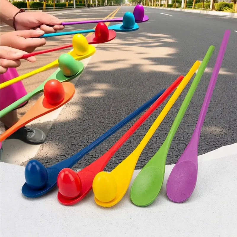 

Монтессори-игрушка: Радужная деревянная ложка с шариками, сенсорная игра для развития цветовосприятия и баланса, развивающие пособия для малышей и дошкольников