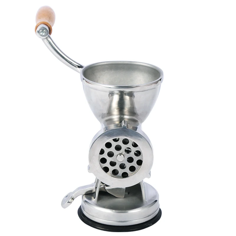 Stainless Steel Manual Meat Grinder Household Vegetable Slicer Sausage Maker Garlic Paste Maker Vegetable Filling Machine