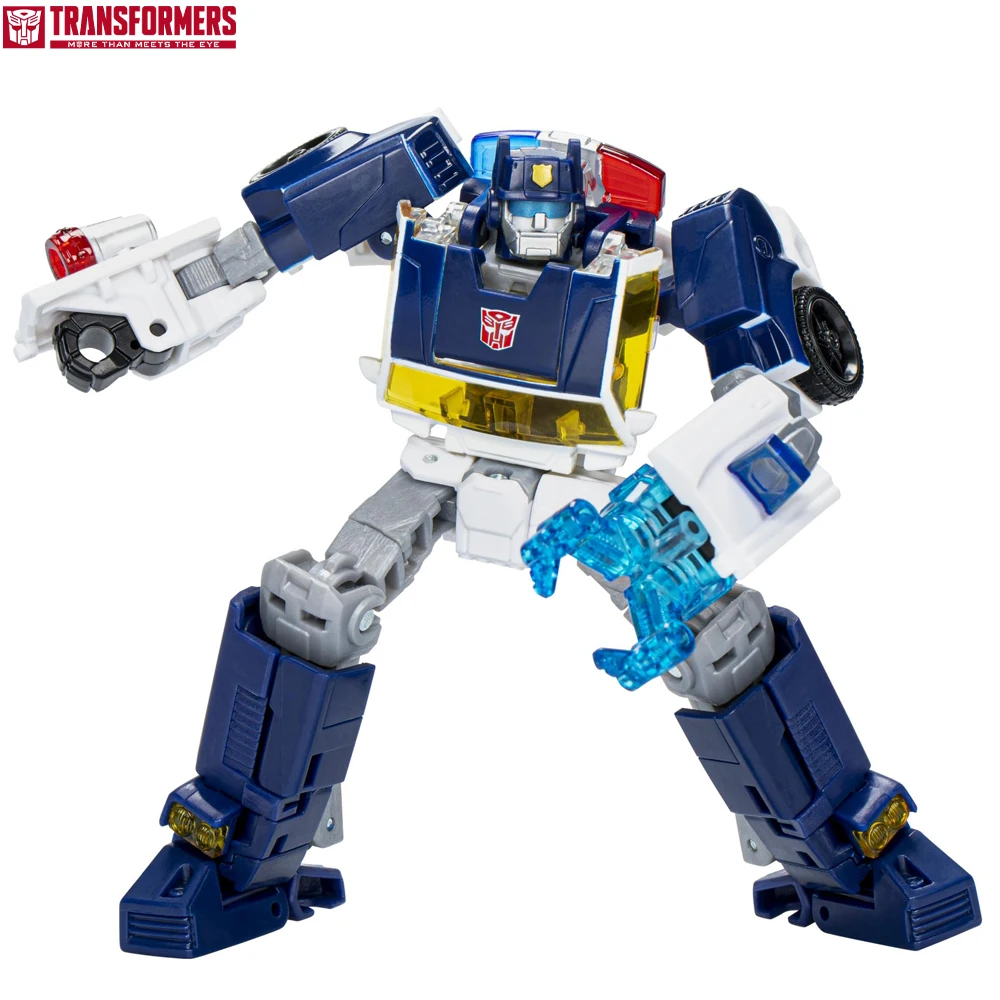 شخصية Transformers Legacy United Deluxe Class Rescue Bots Universe Autobot Chase، مقاس 5.5 بوصة، 8+