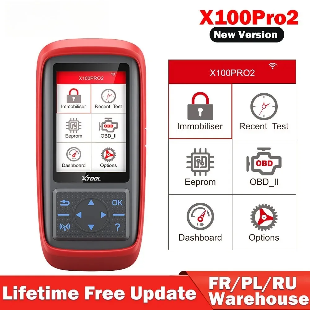 X100 Pro2 Professional Auto Key Programmer All  Functions Including EEPROM Code Reader  Scanner