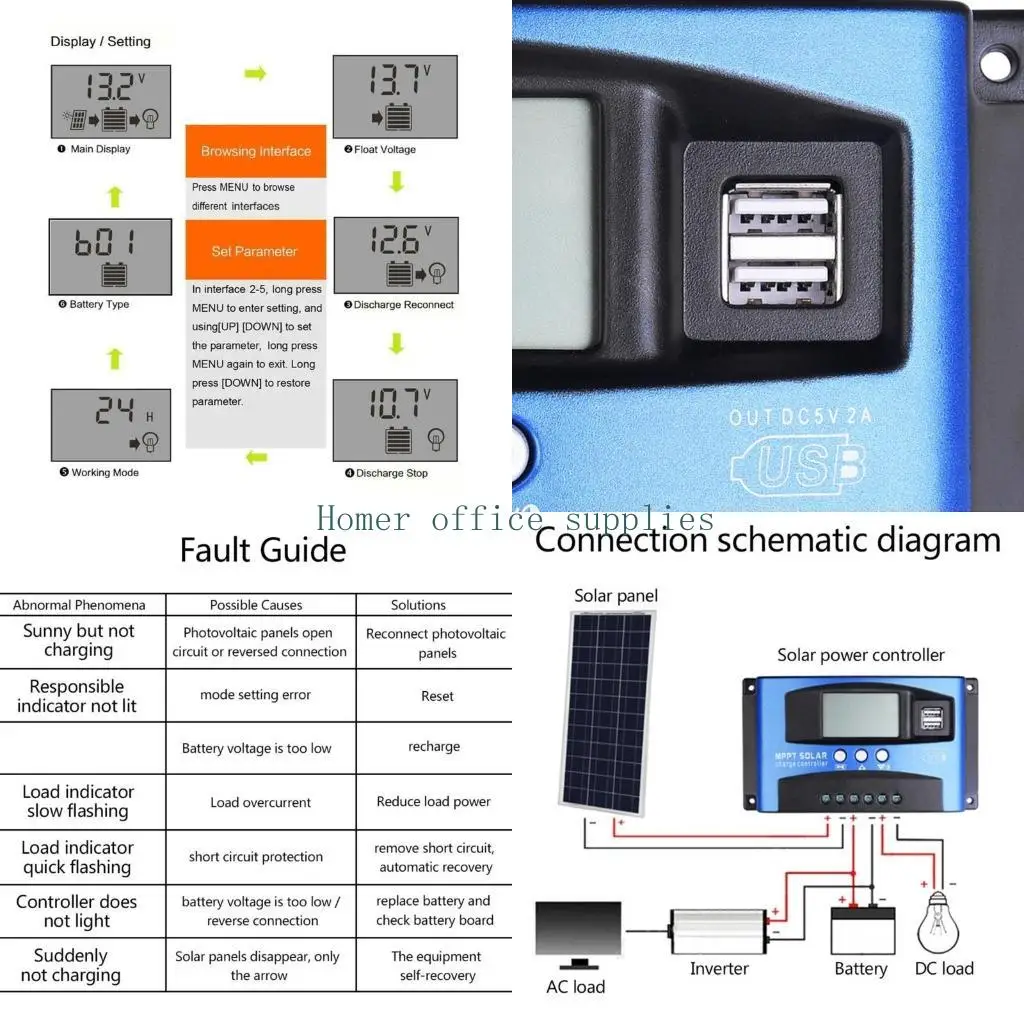 K43B Mppt Auto Sola…