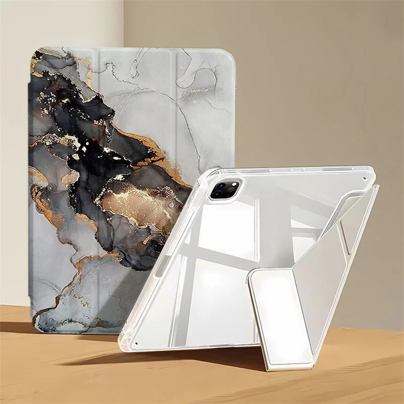 iPad-Hülle A16 für 11. Generation, 10. Generation, 10.2, 9., 8., 7. Generation, Air 7, 6, 5., 4. Generation, 10.9, iPad Pro 11, 12.9, 13, Mini 6, 7 mit Stifthalter