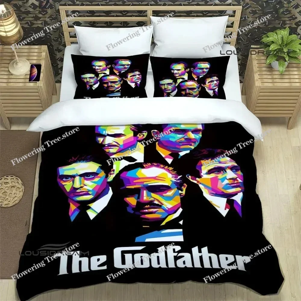 

The Godfather Printed Bedding Sets Exquisite Bed Supplies Set Duvet Cover Bed Comforter Set Bedding Set Luxury Birthday Gift