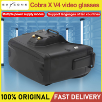 SKYZONE Cobra X V4 1280x720 5.8G 48CH Receiver Upgrade Of V2 Head Tracker DVR FPV Goggles Helmet With HDMI For RC FPV Drone